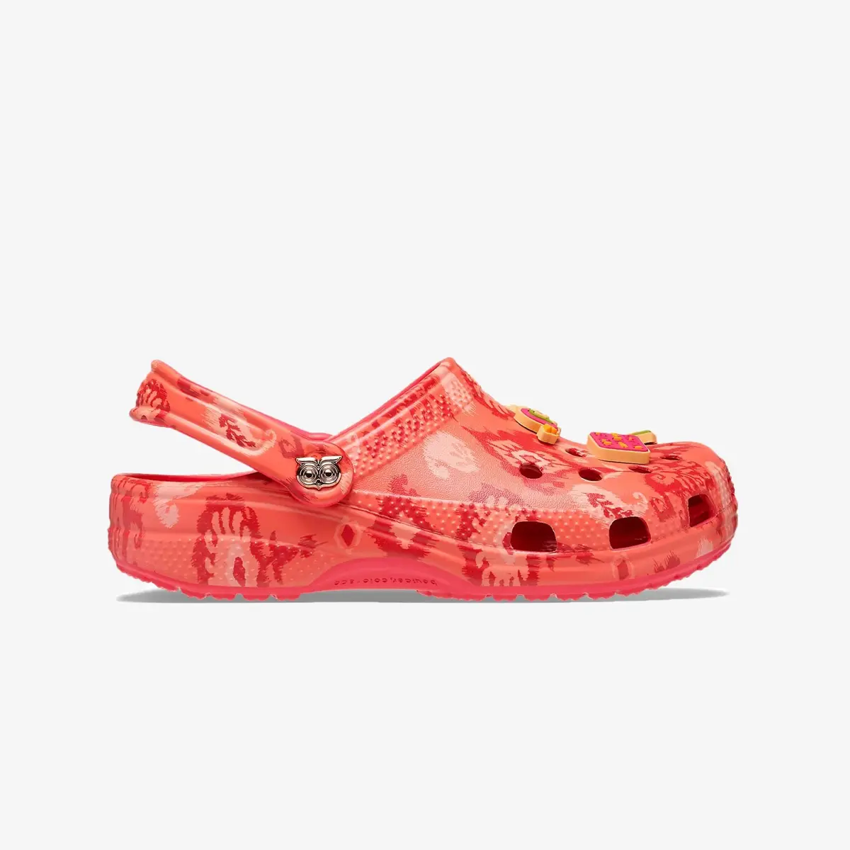 Crocs | Chumbak Classic Clog  { Red / Multi 1