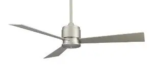 Fanimation Fp4630sn 54-Inch Zonix 3-Blade Ceiling Fan, Satin Nickel With Satin Nickel Blades 1