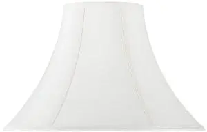 Cal Lighting Sh-1060 12-1/2-Inch Side Bell Stretched Faux Silk Shade 1