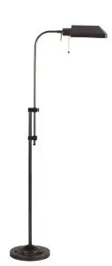 Cal Lighting Bo-117Fl-Db 100-Watt Adjustable-Height Pharmacy Floor Lamp, Dark Bronze 1