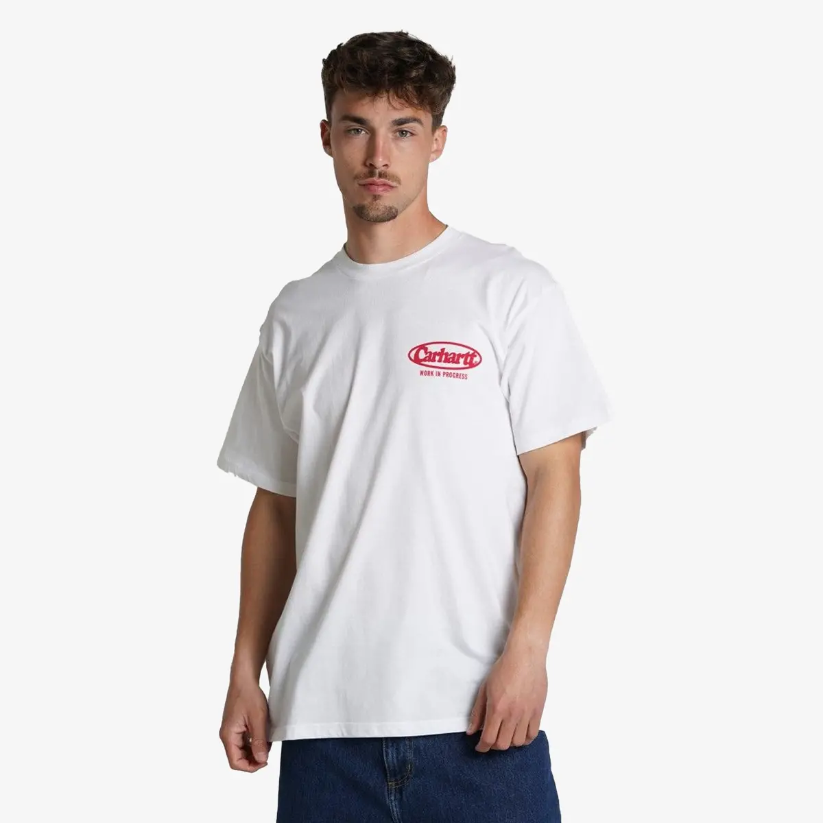 Carhartt | S/S Logo T-Shirt { White 1