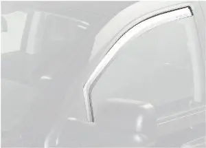 Putco 480177 Element Chrome Window Visor - Set Of 2 1