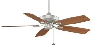 Fanimation Tf610sn 52-Inch Edgewood Decorative 5-Blade Ceiling Fan, Satin Nickel 1