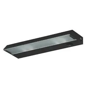 Afx Lighting Lul9rb Dimmable 2-2 Watt Led 9-Inch Undercabinet Task Light, Oil-Rubbed Bronze With Frosted Glass Diffuser 1