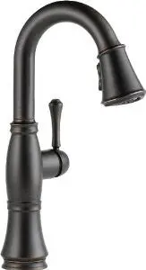 Delta Faucet 9997-Rb-Dst Cassidy, Single Handle Bar/Prep Faucet, Venetian Bronze 1