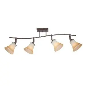 Quoizel Dh1404pn Duchess 12.5-Inch X 36.5-Inch 4 Light Fixed Track Light, Palladian Bronze 1