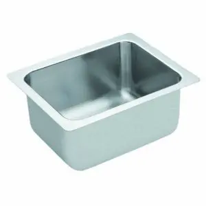 Moen 22124 Commercial Sink 18 Ga, Stainless 1