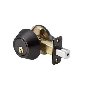 Master Lock Dson0612p Nightwatch Single Cylinder Deadbolt, Aged Bronze 1