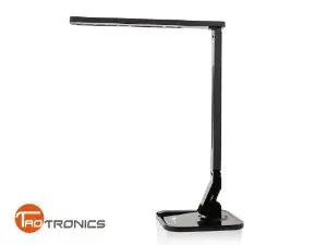 Taotronics® Elune Tt-Dl01 (Piano Black) Versatile Natural Light Led Desk Lamp (4 Lighting Modes: Reading Studying Relaxation & Bedtime, 5 Dimmable Level / Touch Sensitive Control Panel / 1-Hour Off Timer / 5V/1A Usb Charging Port) 1