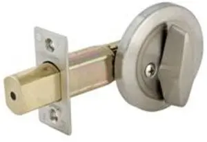 Master Lock Dsc0532d Commercial One-Sided Cylinder Deadbolt, Satin Chrome 1