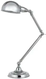 Cal Lighting Bo-2328Tb-Ch Apogee Metal Desk Lamp, 60-Watt, Chrome 1