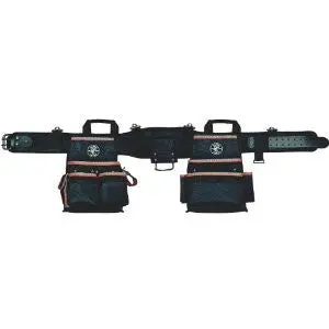 Klein Tools 55427 Tradesman Pro Electrician's Tool Belt, Medium 1