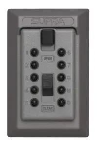 Kidde Accesspoint 001015 Keysafe Original 5-Key Permanent, Pushbutton, Titanium Gray 1