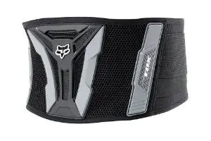 Fox Turbo Kidney Belt Chest Protector Gentlemen Black/Grey 1