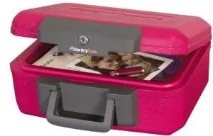 Sentrysafe 1200Pk Pink Bca Fire Chest 1