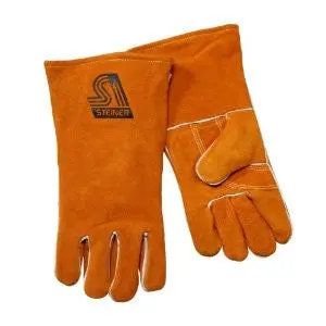 Steiner 2119Ylh Welding Gloves, Left Hand Only, Brown Y-Series Shoulder Split Cowhide, Foam Lined Back, Large (6-Pack) 1
