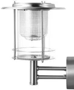 Btr Bt1005up-Solar Pro Design Wall Light, Silver 1