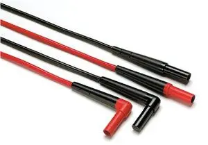 Fluke Tl224 Suregrip Silicone Insulated Test Leads, Right Angle And Straight 1