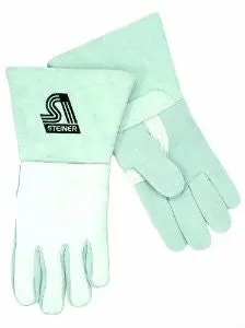 Steiner 7500M Premium Welding Gloves, Pearl Elk Skin, Nomex Lined Back, Medium 1