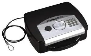 Sentrysafe P008e Compact Safe, 0.08 Cubic Feet, Black 1