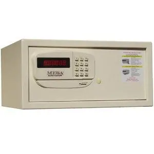 Mesa Safe Company Model Mhrc916e Residential And Hotel Electronic Burglary Safe, Cream 1