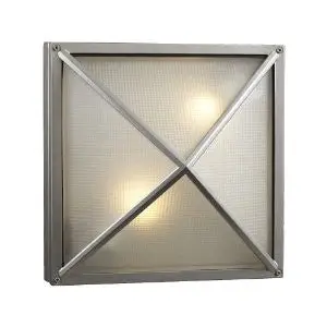 Plc Lighting 31700 Sl Outdoor Fixture From Danza-1 Collection, Silver Finish 1
