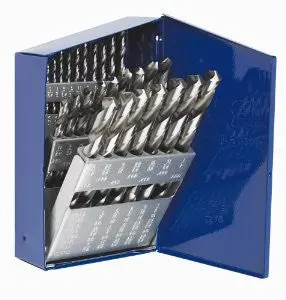 Irwin 60138 29-Piece Metal Index Black Oxide 118 Degree Tip Drill Bit Set 1