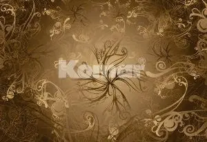 Brewster 8-703 Komar Wall Mural With Paste Gold, 12-Foot 1-Inch By 8-Foot 4-Inch 1