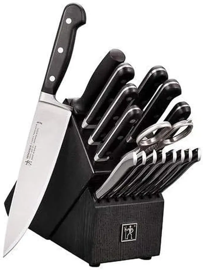 J.A. Henckels Classic Precision-Forged 18-Piece Knife Block Set 1