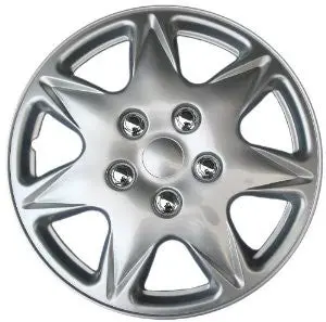 Drive Accessories Kt915-17S/L Abs Silver 17" Plastic Wheel Cover Hubcap - Pack Of 4 1