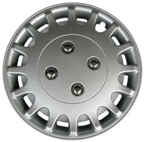 Drive Accessories Kt-1018-13S/L, Nissan Sunny, 13" Silver Replica Wheel Cover, Pack Of 4 1