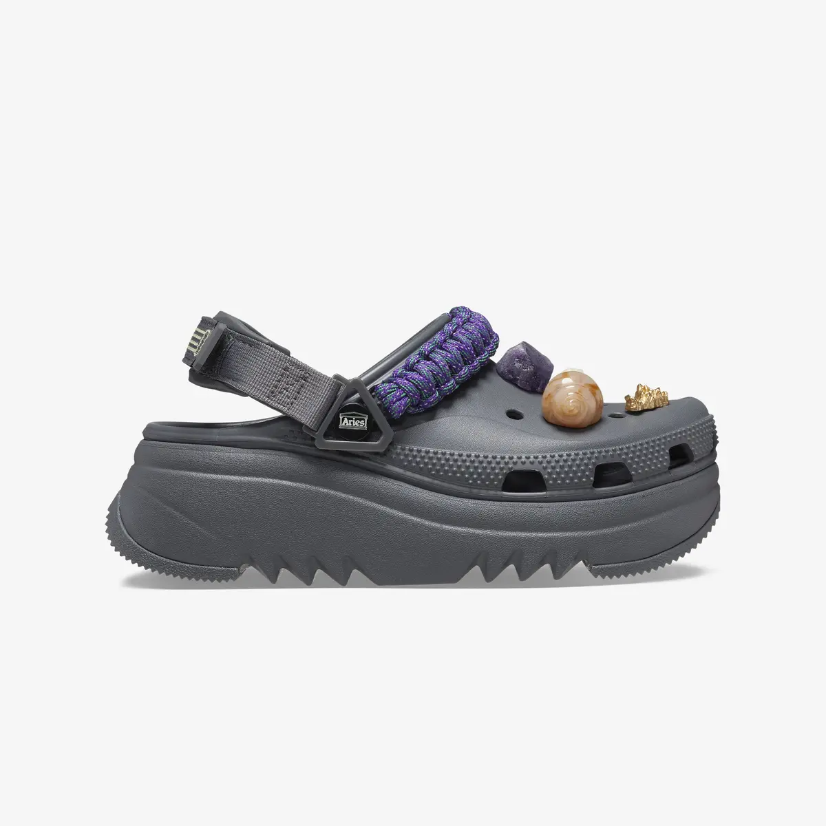 Crocs | Aries Arise X Crocs  { Slate/Grey 1