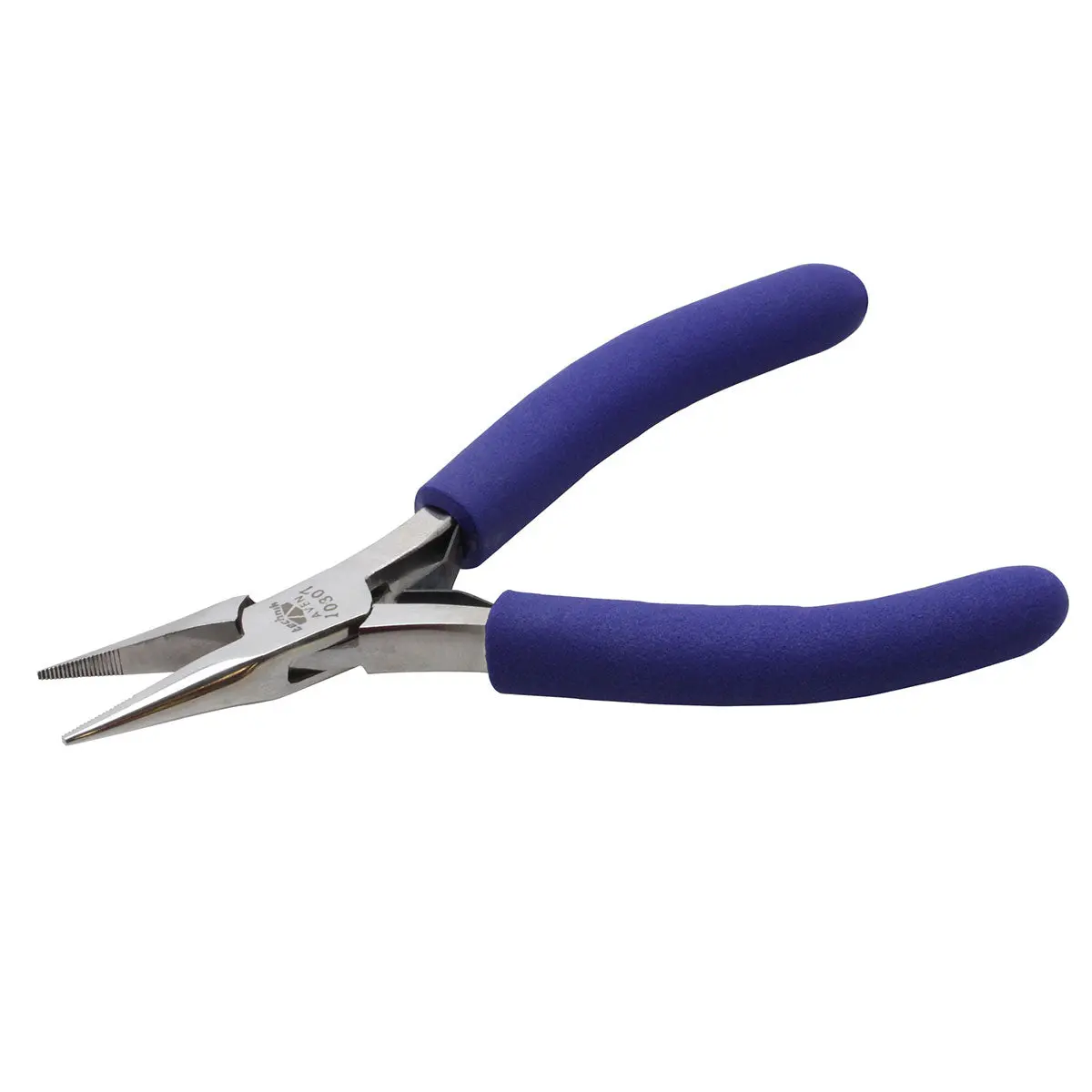 Aven 10307 Technic Plier, Chain Nose, 4.5" Long, Serrated Jaws 1