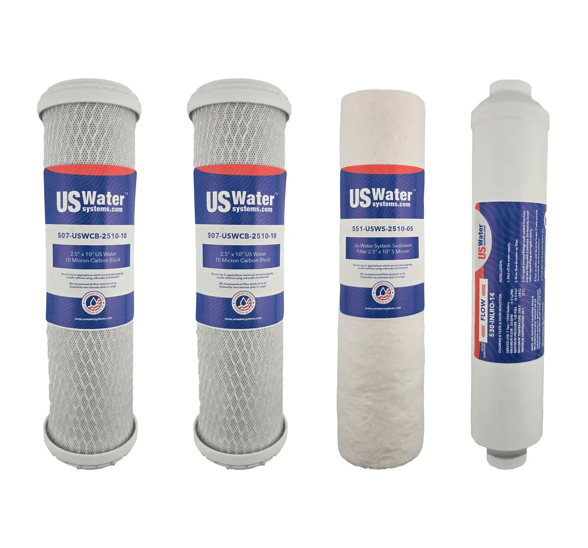 Refill Enrollment – 5-Stage Usa Made Standard Reverse Osmosis Filter Pack 1