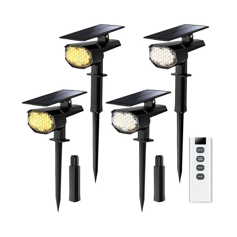 Cd295 Solar Landscape Spotlights Outdoor Pro 4 Pack 1