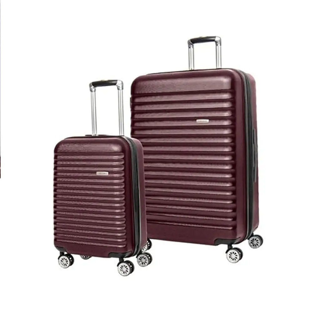 Samsonite Ovation Ltd 2 Piece Luggage Set – Bordeaux | Hardside Spinner Suitcases With Tsa Lock & Expandable Design – Lightweight, Durable Travel Luggage 1