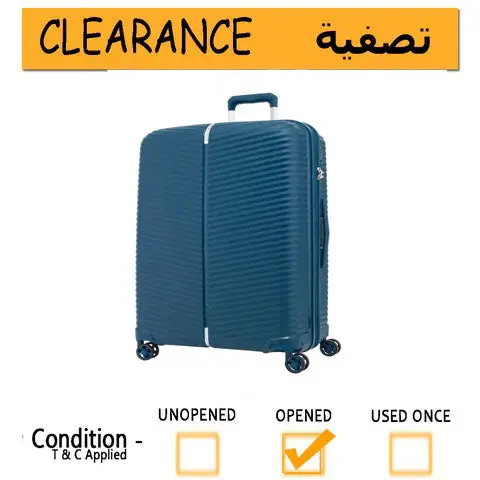Samsonite Varro Spinner 75/28, Peacock Blue--Clearance 1
