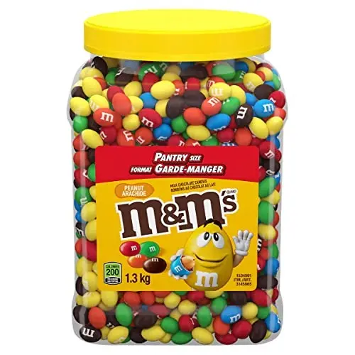 M&M’S Peanut Chocolate Candy, 1.3 Kg 1