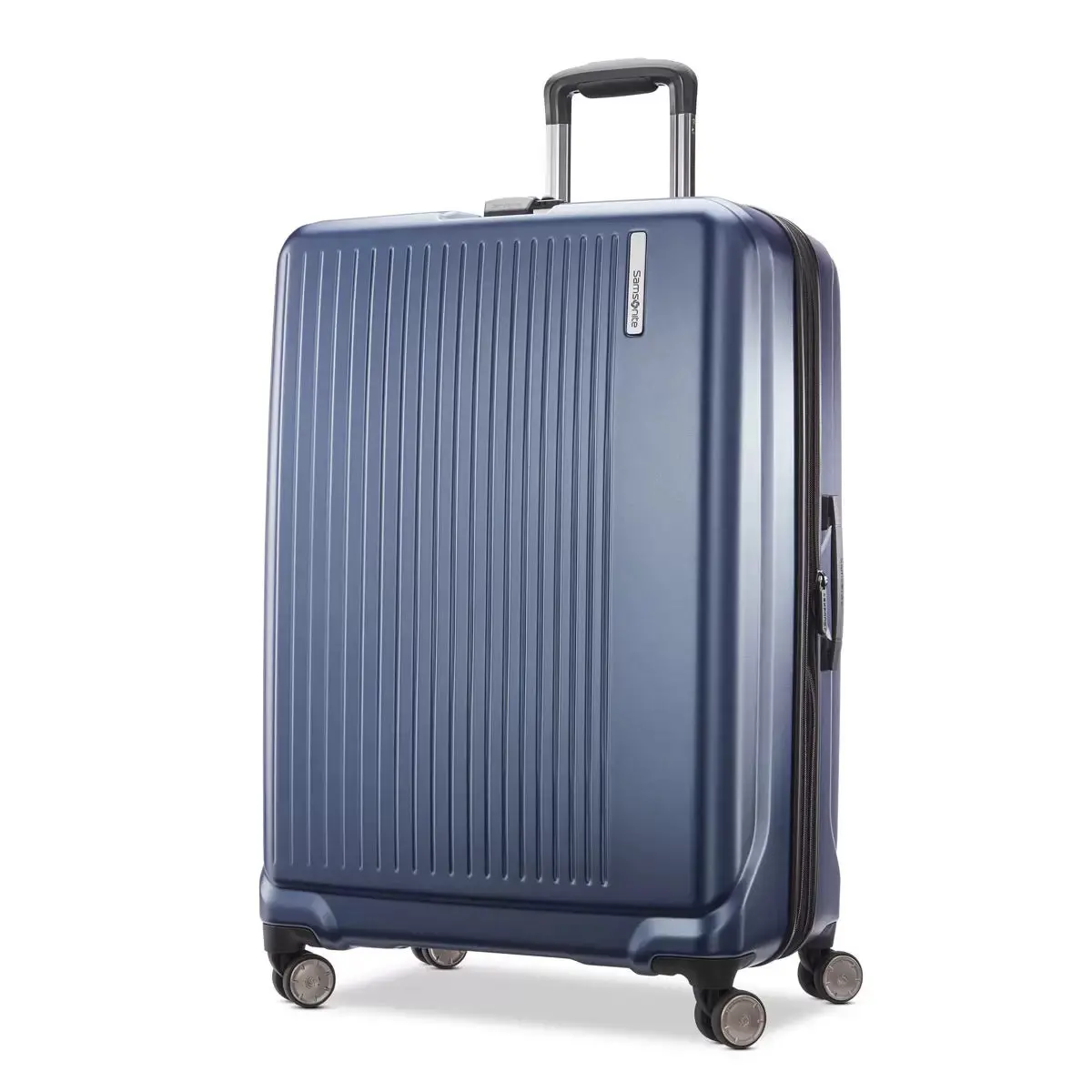Samsonite Amplitude Large Hardside Suitcase In Blue With Tsa Lock, Expandable & 112L Capacity, 360° Spinner 1