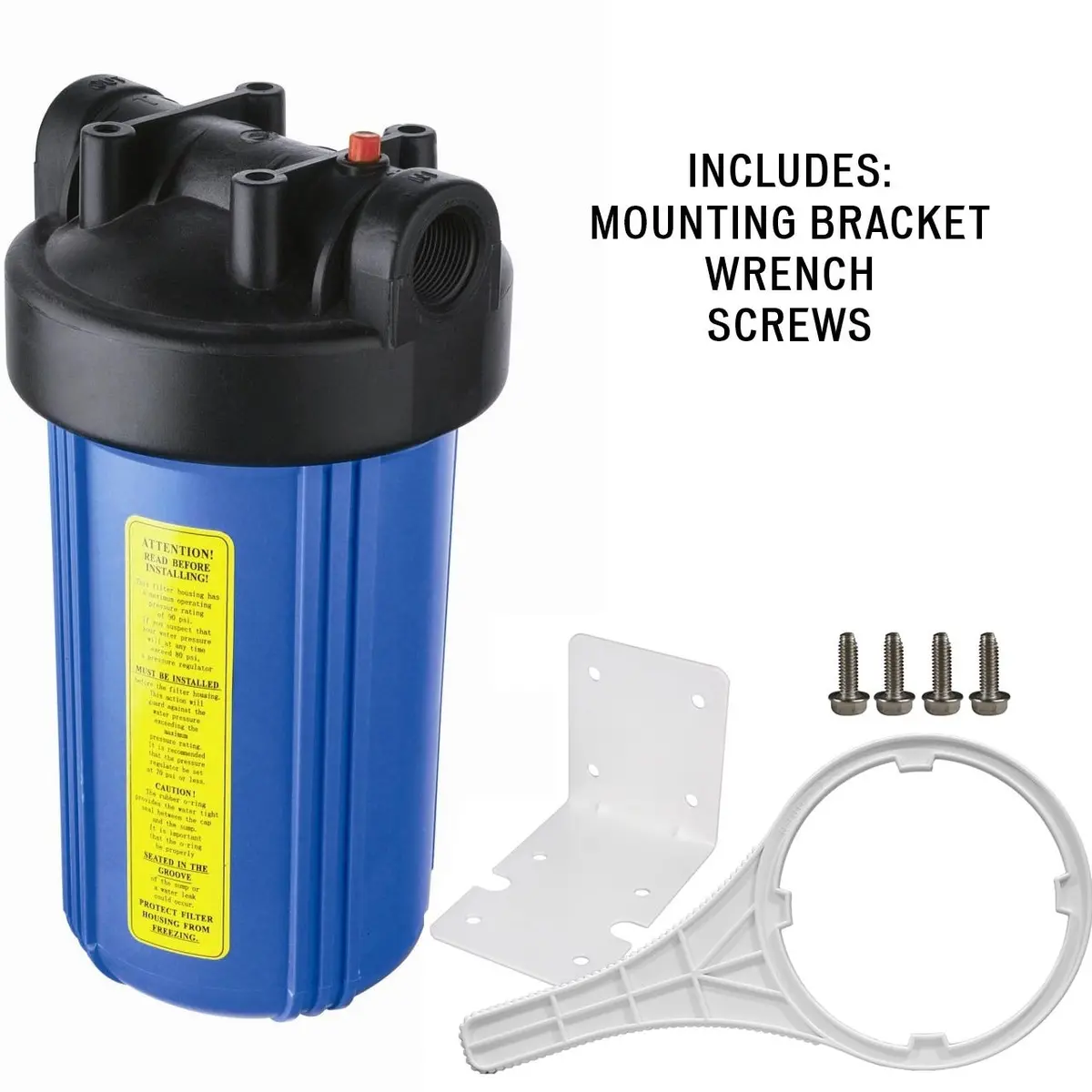 Us Water Big Blue Commercial Filter Housing 4.5 X 10 1
