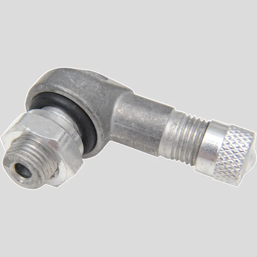 8Mm Aluminum Stem Base - 90 Degree Bend 1